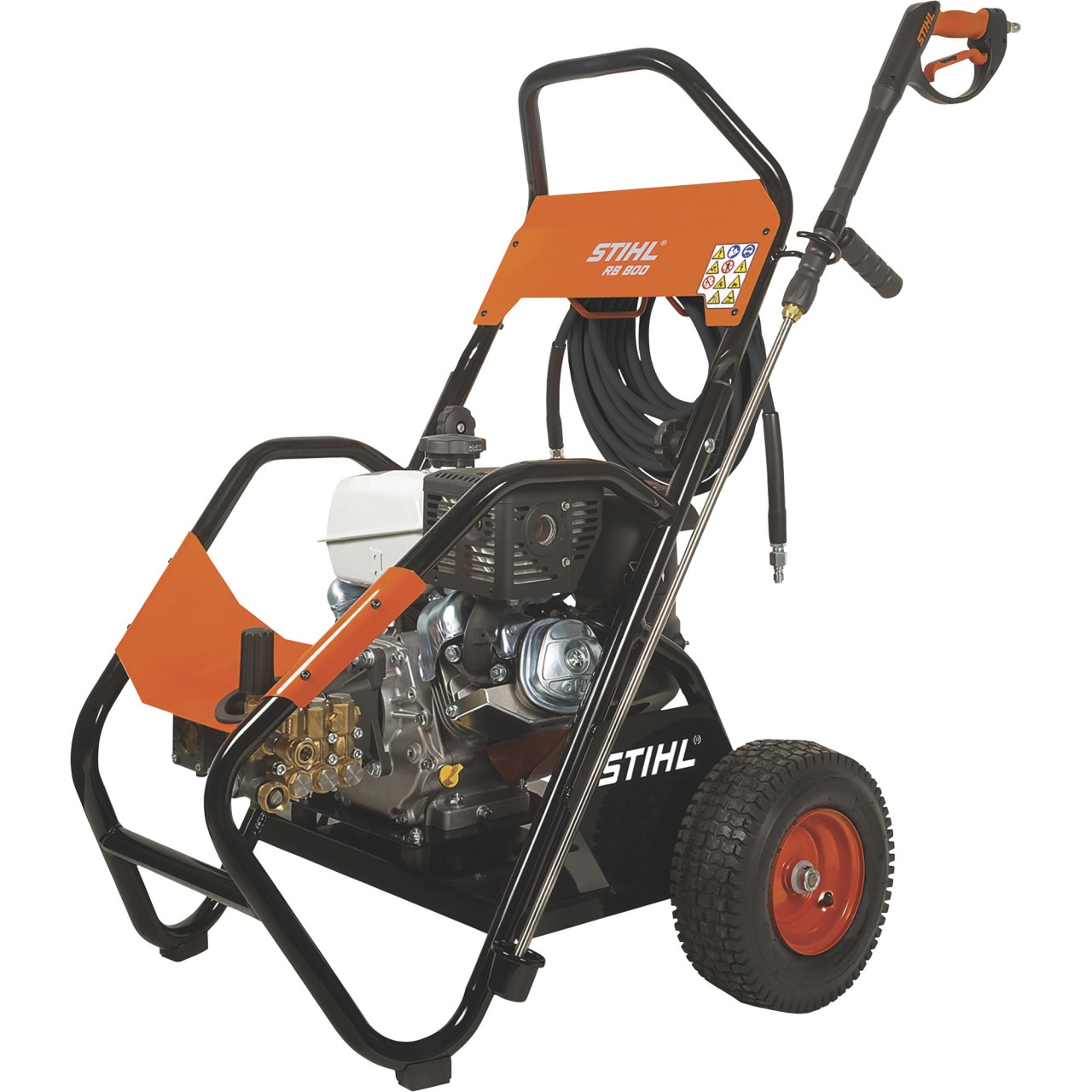 Stihl Rb 200 Pressure Washer How To Start Stihl Professional Gas Cold Water Pressure Washer — 4200 PSI, 4.0 GPM,  Model# RB 800