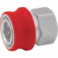 NorthStar Pressure Washer Insulated Quick-Connect Coupler — 3/8in. NPT-F, 5000 PSI, 12.0 GPM, Stainless Steel, Model# 2100387P