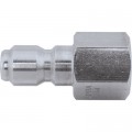 General Pump Quick Coupler Female Plug — 1/4in. Inlet, 5000 PSI, Stainless Steel, Model# ND10076P